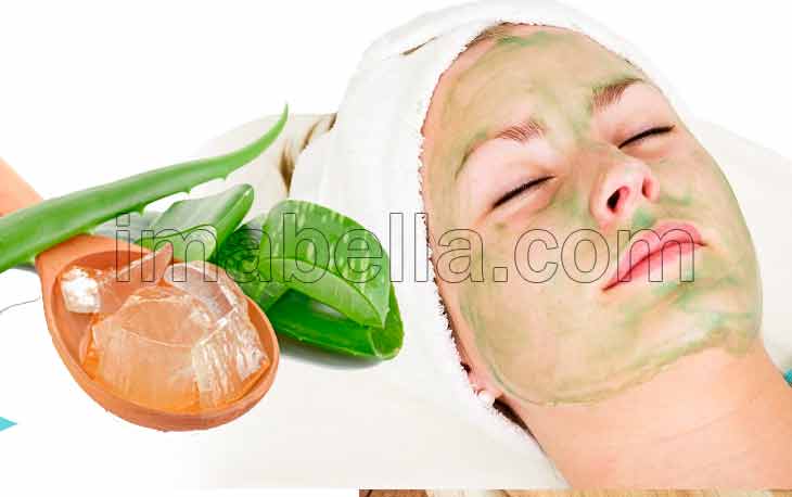 mascarilla de sábila para el acné