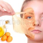 mascarilla de huevo para la cara